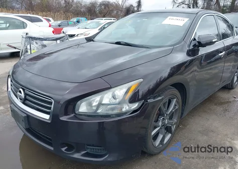 2014 Nissan Maxima 3.5 Sv из США, поврежденный, VIN 1N4AA5AP8EC487812